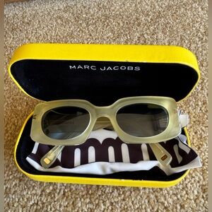 Marc Jacobs Lemon Sunglasses with Case